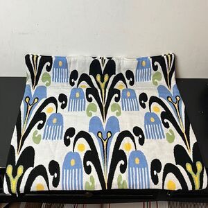 Williams Sonoma Outdoor Sunbrella Sofia Ikat pillow cover